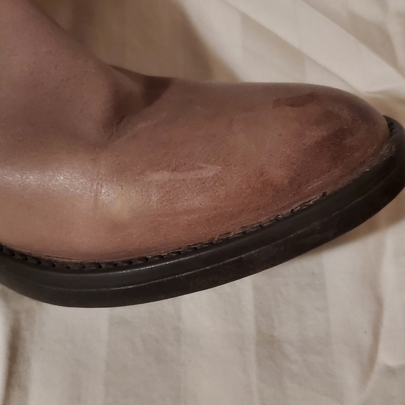 Bussola Taupe Leather Trapani Boots - Picture 7 of 16